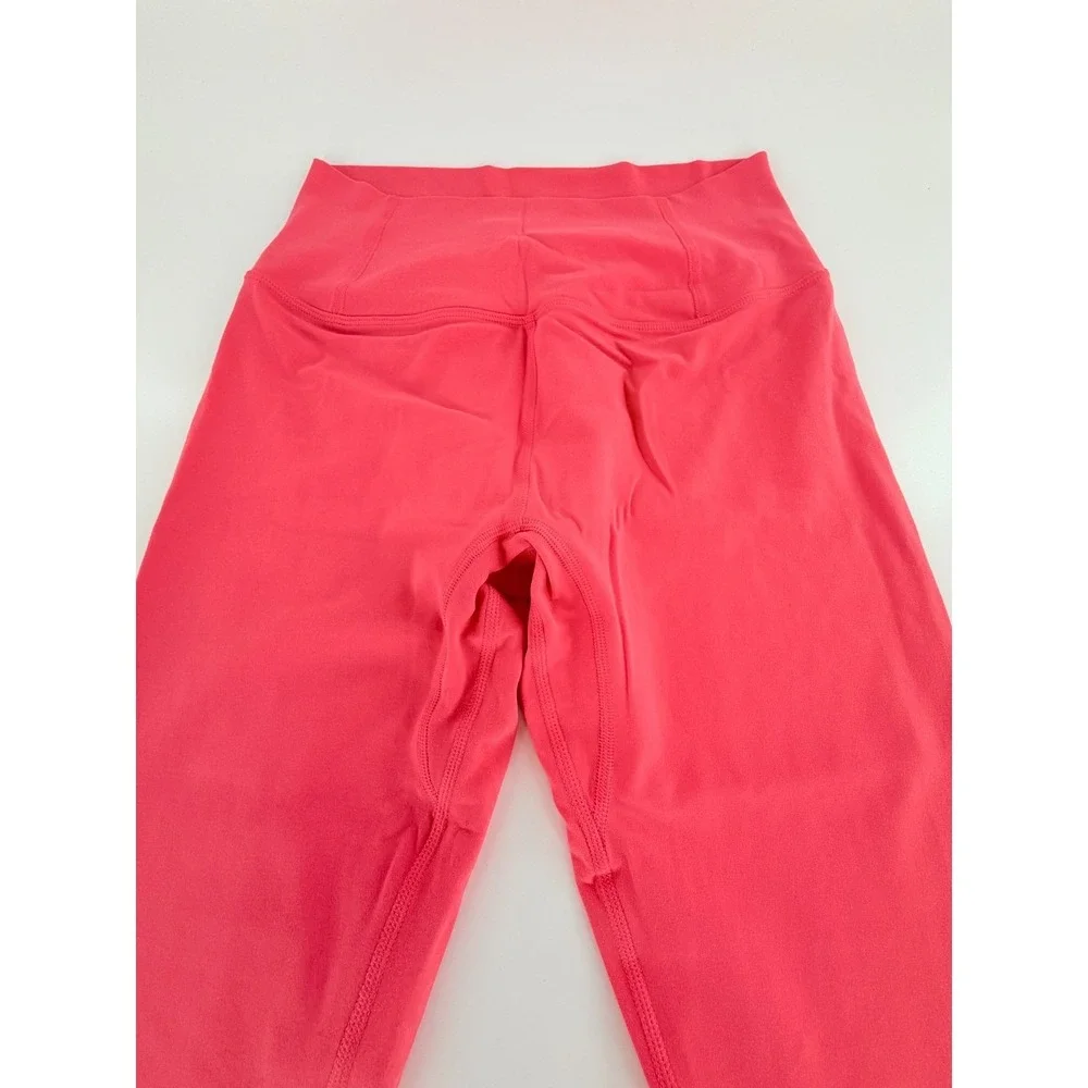 Free People Movement leggings Size Medium M Neon‎ Pink NWT $98 Solid Activewear
